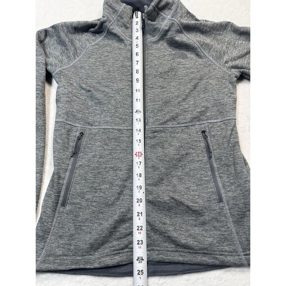 The North Face Apex Bionic Softshell Jacket Women’s Med Gray Heather Windproof - Picture 8 of 8